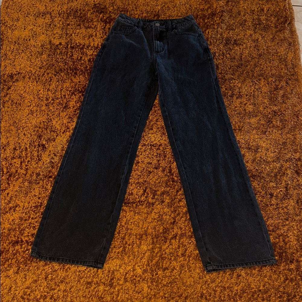Women's Black Flare & Wide Leg Jeans